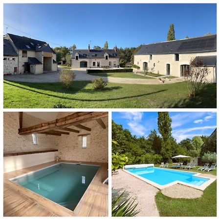 Les Gites De La Pellerie - 2 Piscines Interieur & Exterieur - Touraine - 3 Gites - Familial, Calme, Campagne Saint-Branchs Esterno foto