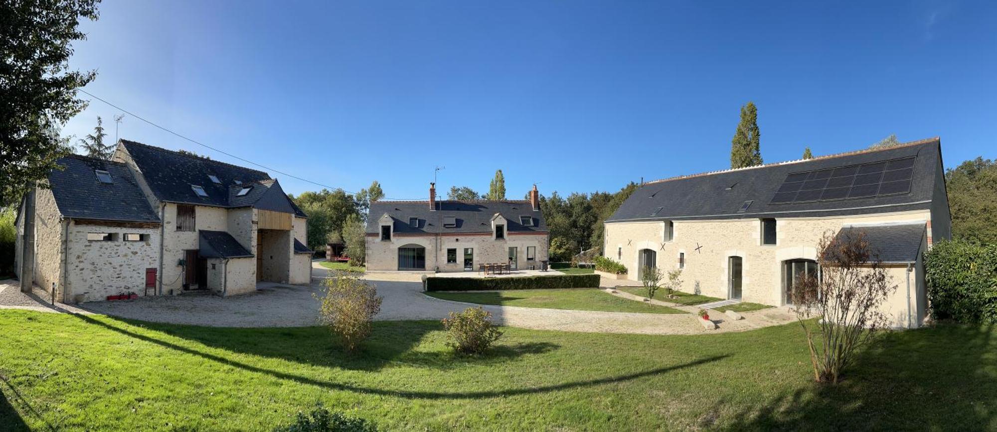 Les Gites De La Pellerie - 2 Piscines Interieur & Exterieur - Touraine - 3 Gites - Familial, Calme, Campagne Saint-Branchs Esterno foto