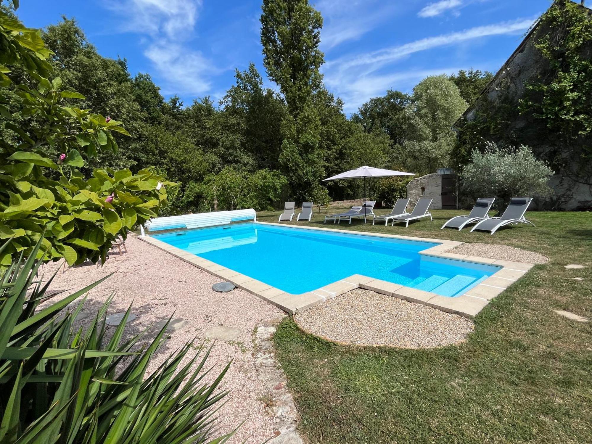 Les Gites De La Pellerie - 2 Piscines Interieur & Exterieur - Touraine - 3 Gites - Familial, Calme, Campagne Saint-Branchs Esterno foto